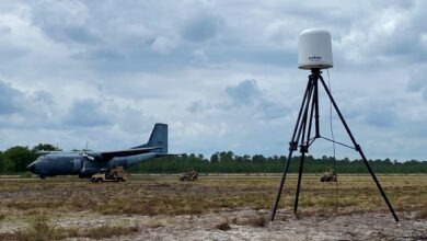 An Iris drone-hunting radar