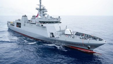 The BRP Rajah Sulayman (PS-20) offshore patrol vessel
