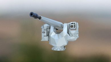 The Seasnake 30 light naval gun