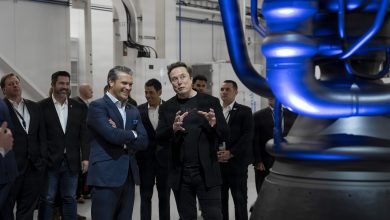 Secretary of War Pete Hegseth tours SpaceX facilities with SpaceX CEO Elon Musk as part of his Arsenal of Freedom Tour, Brownsville, Texas, Jan. 12, 2025. (DoW photo by U.S. Navy Petty Officer 1st Class Alexander Kubitza)