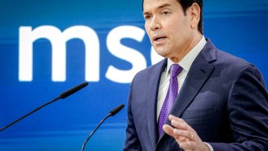 Marco Rubio, US Secretary of State, speaks at the 62nd Munich Security Conference.