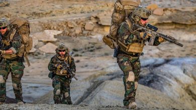 Soldiers use Raytheon’s Specter DR Weapon Sights.