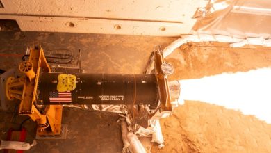 The latest Northrop Grumman SMART Demo static test.