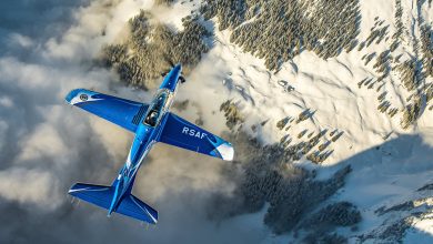 A Royal Saudi Air Force Pilatus PC-21 aircraft