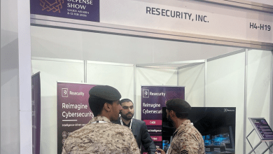 Resecrity's booth at the World Defense Show