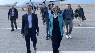 US envoy Laura Dogu arrives in Venezuela.