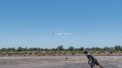 Drone testing at Yuma Proving Ground.