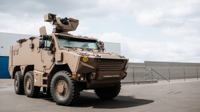 Belgian Griffon armored vehicle