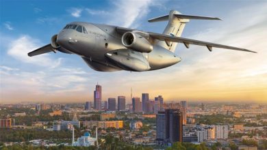 Rendering of Uzbekistan's future KC-390 refueling aircraft
