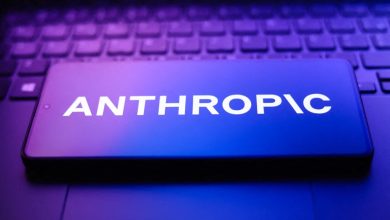 The Anthropic logo appears on a smartphone screen in this photo illustration in Ontario, Canada, on March 5, 2026.