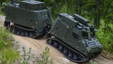 The BvS10 amphibious all-terrain vehicle