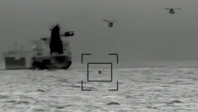 Russian "shadow fleet" tanker.