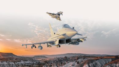 Turkey's Eurofighter Typhoon aircraft.