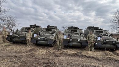 Ukrainian forces received additional combat reconnaissance tracked armored vehicles from Latvia.