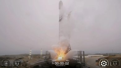 Satellite launch.