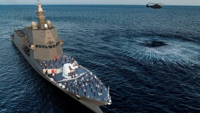 The ITS Paolo Thaon di Revel (P430), the lead Pattugliatore Polivalente d’Altura (PPA) multipurpose offshore patrol frigate