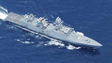 The INS Taragiri (F41) Nilgiri-class frigate