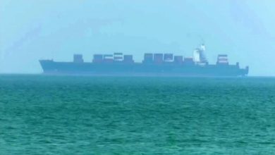 Strait of Hormuz as seen from Iran.