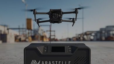 Arastelle’s tethered drone technology.