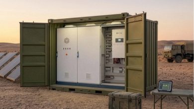 Turbo Energy’s Sunbox Industry system deployed in a hybrid, off-grid solution for mission-critical operations. Photo: Turbo Energy