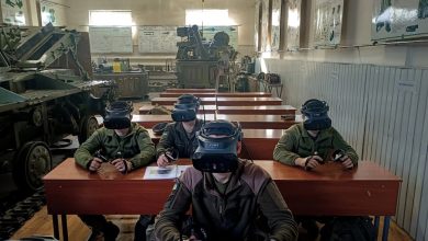 Training for Ukrainian troops.