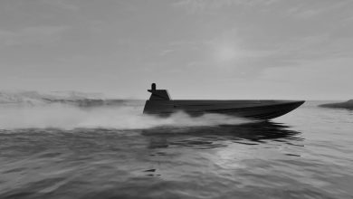 K5 Kraken unmanned surface vessel.