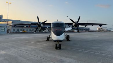 The Dornier 228 (Do228) short takeoff and landing aircraft