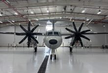 An E-2D Advanced Hawkeye aircraft