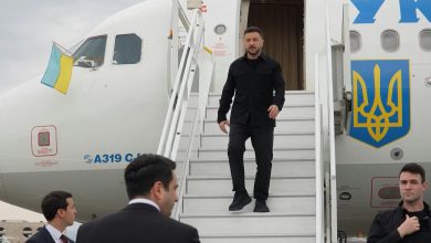Ukrainian President Volodymyr Zelensky arrives in Armenia's capital, Yerevan, for a European Political Community summit.