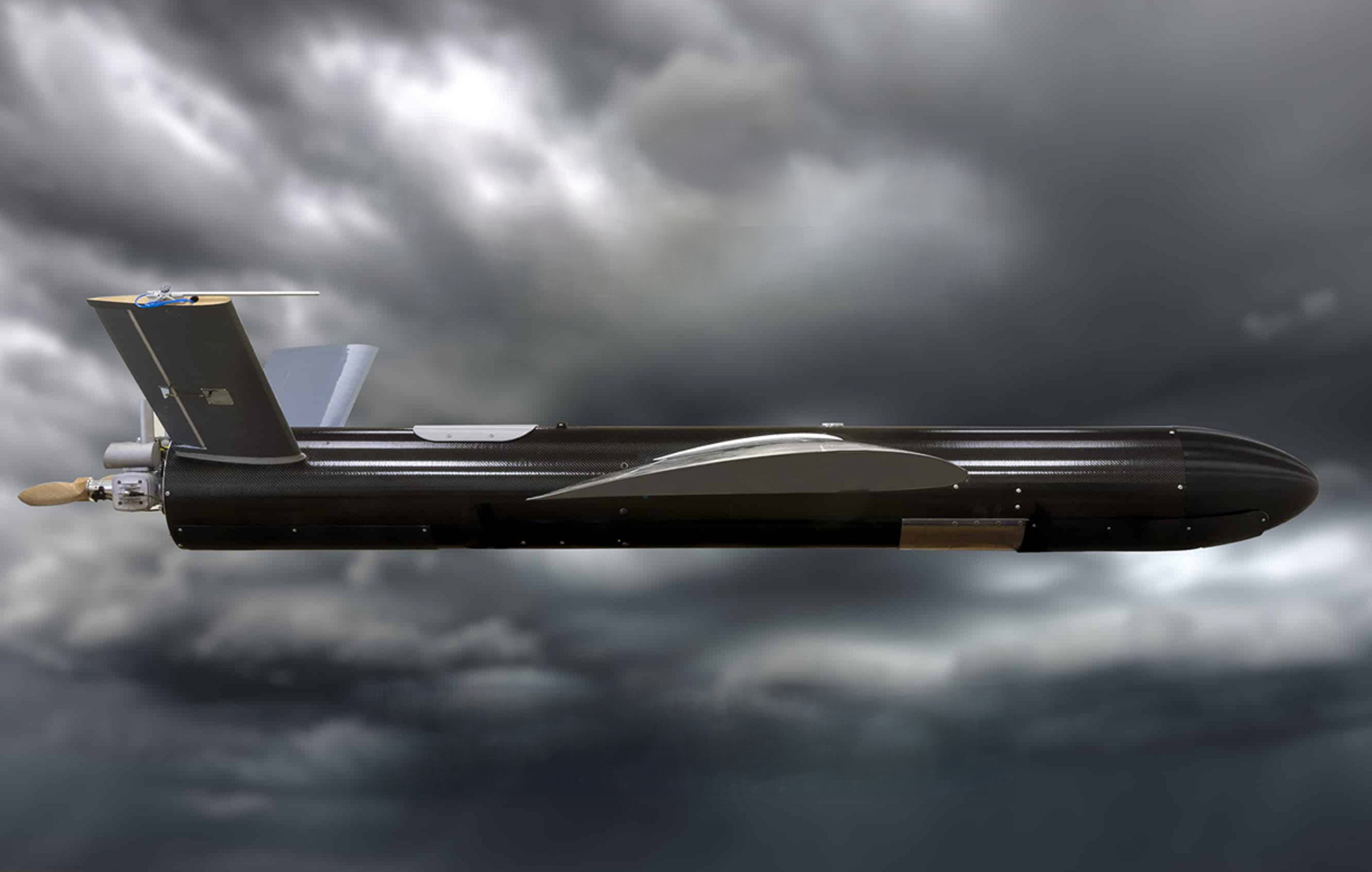 The Disruptor loitering munition, part of the Phoenix Ghost Group 3 unmanned aerial system