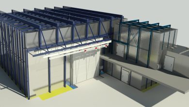 Metrosert’s EMC/RCS laboratory construction model.
