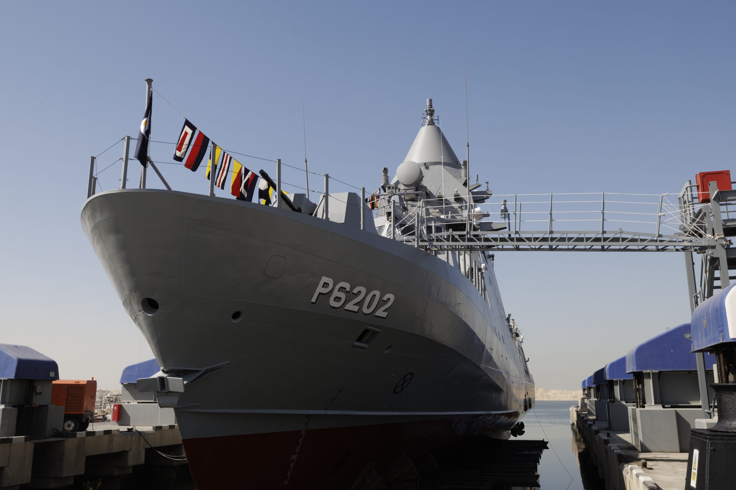 The first Al Dorra-class hull.