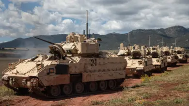 Soldiers assigned to the 3rd Armored Brigade Combat Team, 4th Infantry Division participate in a Next Generation Command and Control (NGC2) technology demonstration at Fort Carson, Colorado, on Sept. 18, 2025. Photo: Sgt. William Rogers/DVIDS