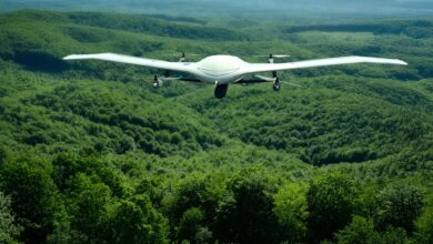 The Sentinel counter-drone aircraft