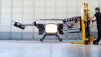 The Victor U250 heavy-lift eVTOL drone. Photo: ERC System