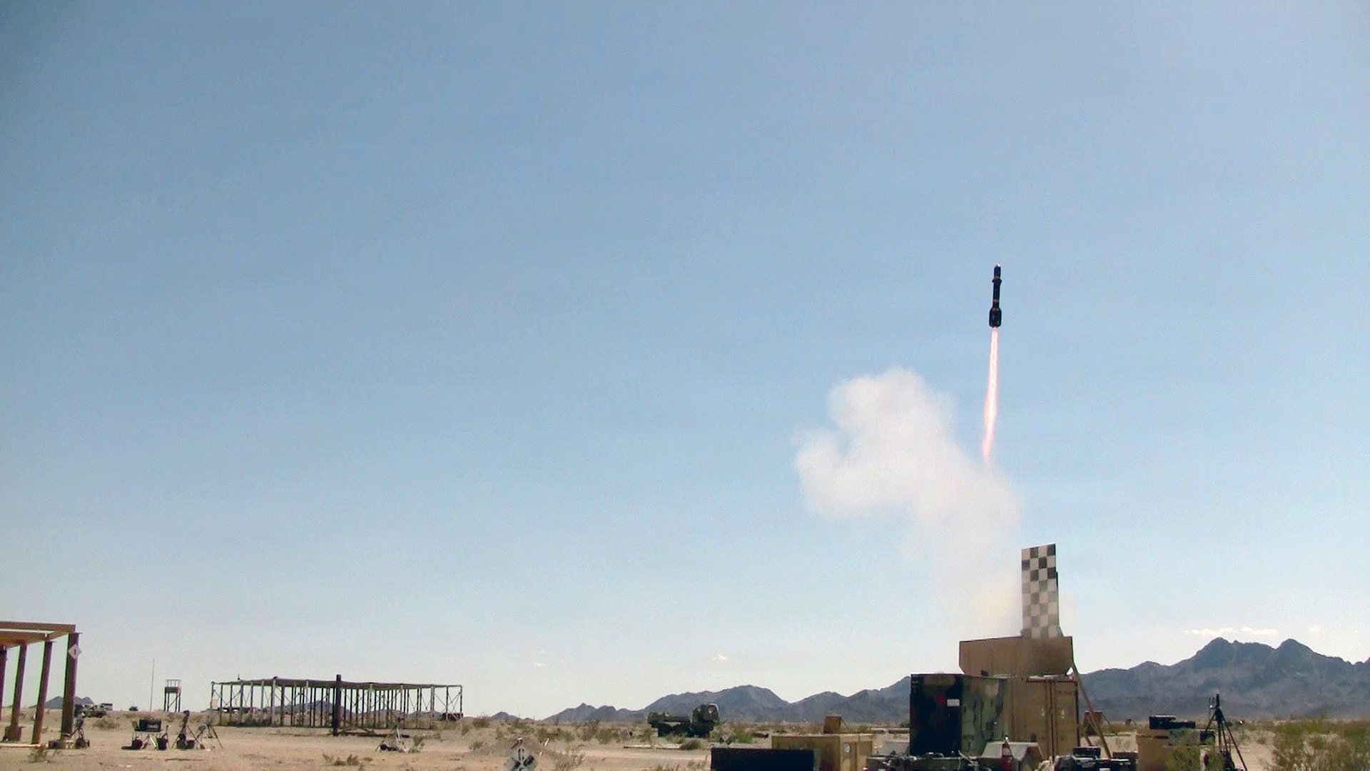 U.S. Army Yuma Proving Ground recently tested the GRIZZLY vertical launcher for use with the AGM-179 Joint Air-to-Ground Missile (JAGM), following on previous institutional knowledge testing the launcher’s use with the Hellfire missile.