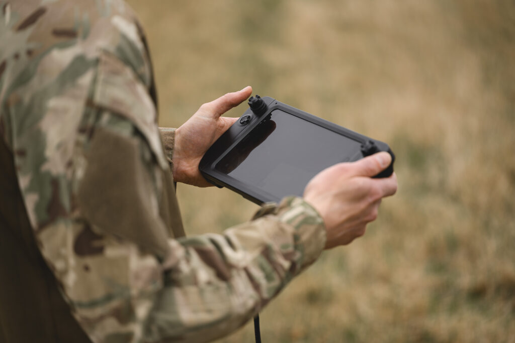 The system takes radar data directly and uses it to feed the onboard autopilot, enabling BLAZE to fly autonomously toward the target before acquiring, tracking, and completing the intercept under operator supervision.