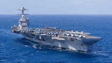 Aircraft carrier.