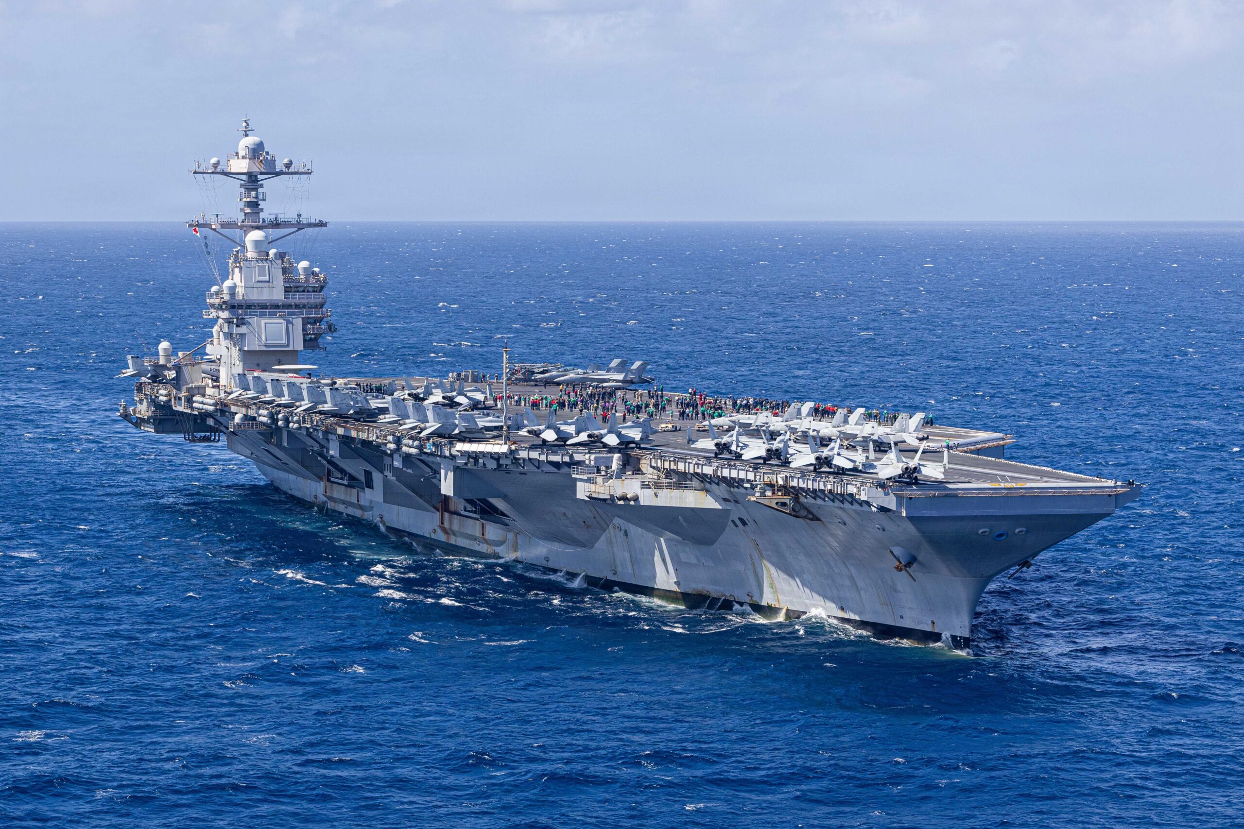 Aircraft carrier.