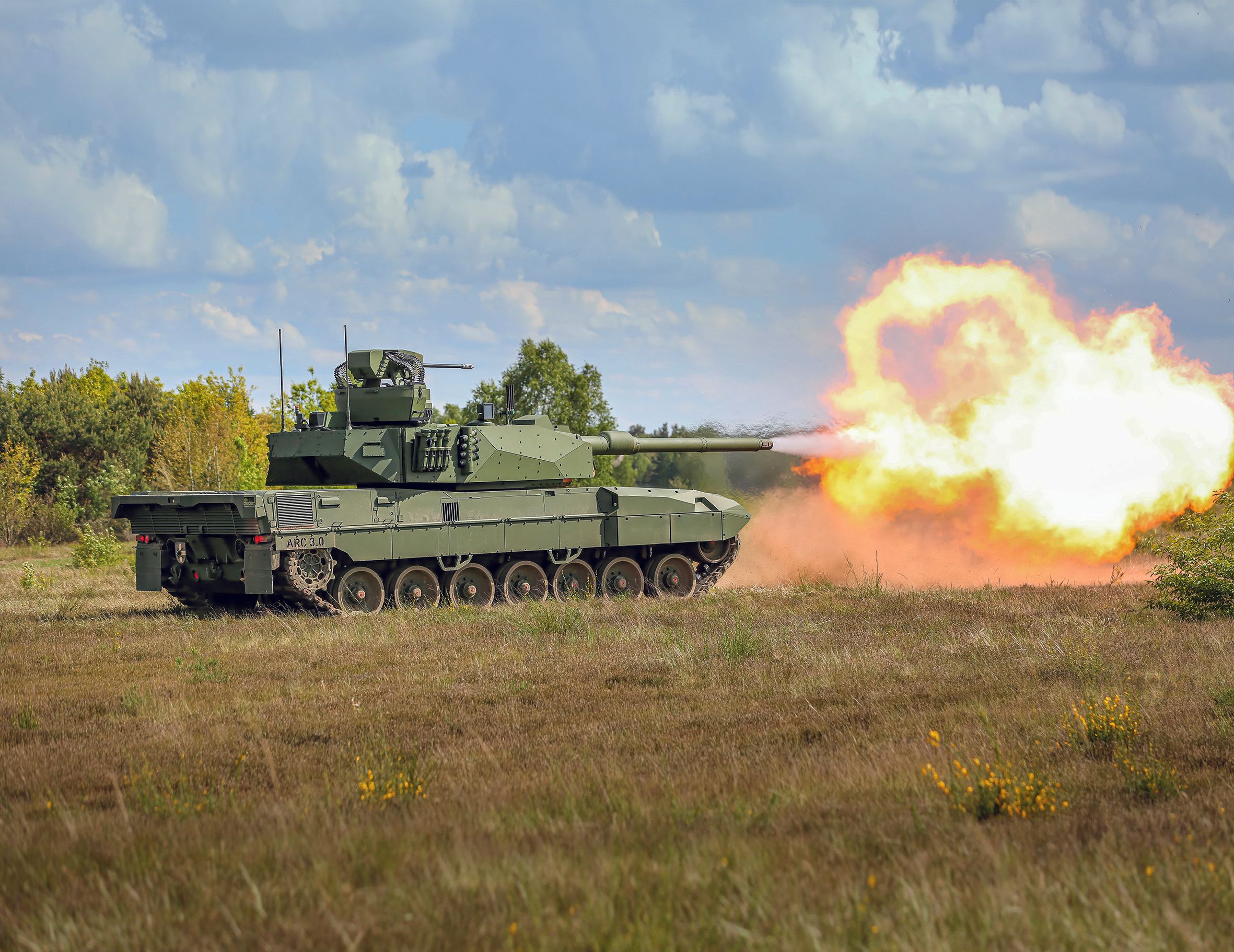 The Leopard 2 A-RC 3.0 main battle tank concept