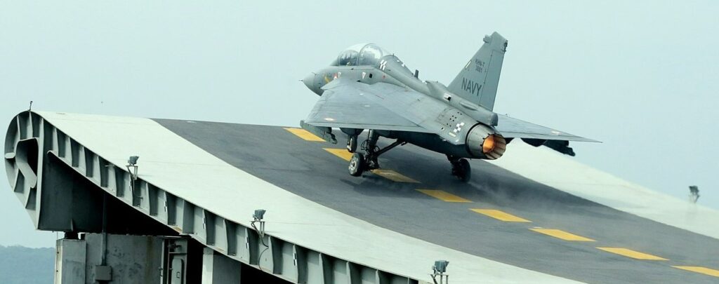 HAL Tejas on the runway