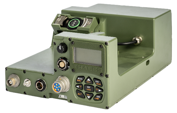 The Low Cost Data Architecture Radio Adaptable Transport (LOCODA RAT) system. Photo: Thales