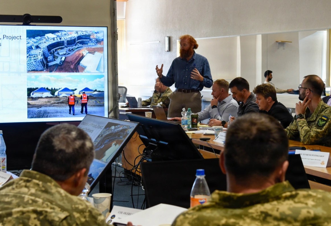 The goal of the workshop was to empower Ukraine to be able to better lead aspects of its own recovery.