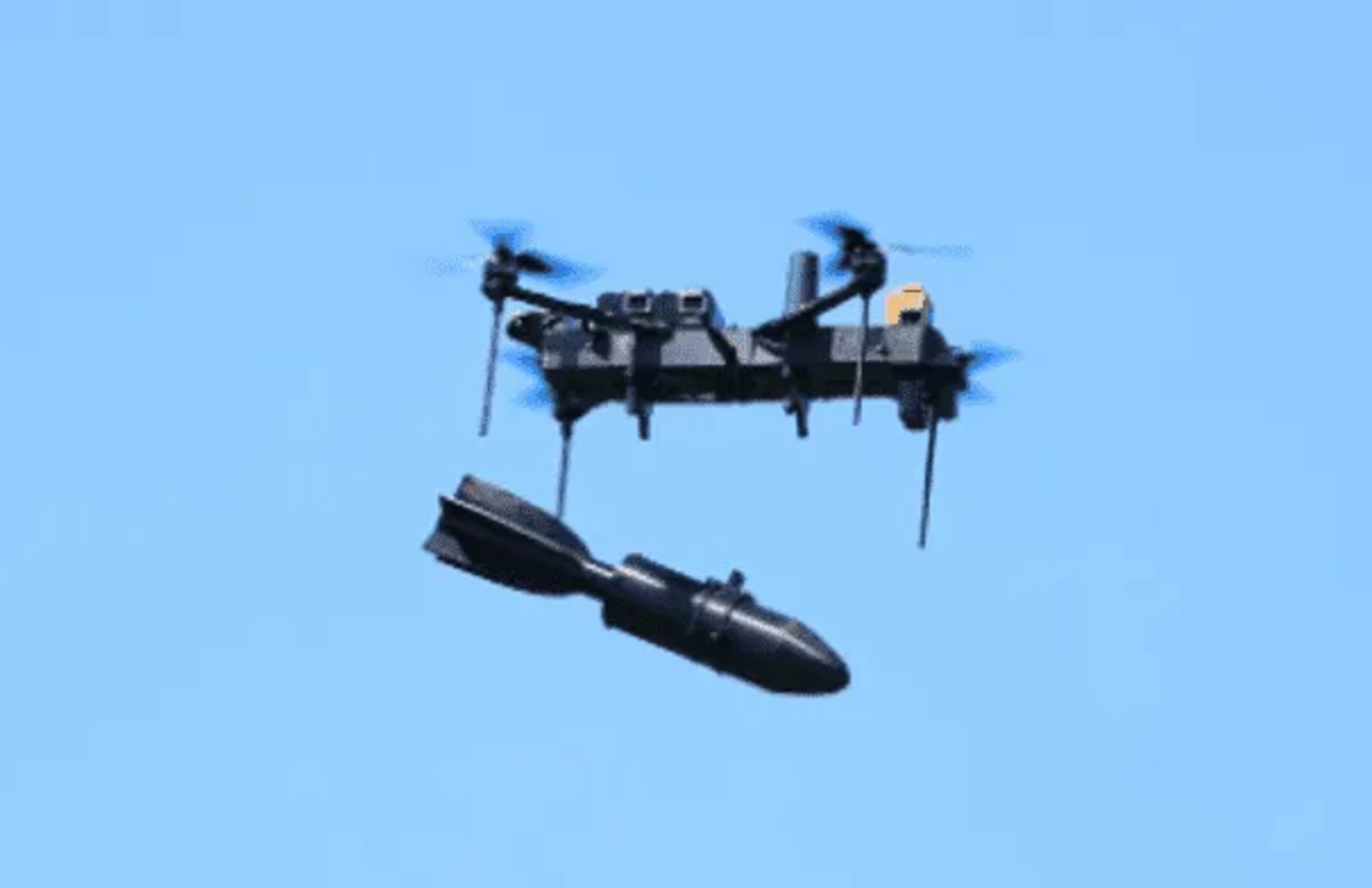 The Gremlin-X mini-bomber drone. Photo: Palladyne AI