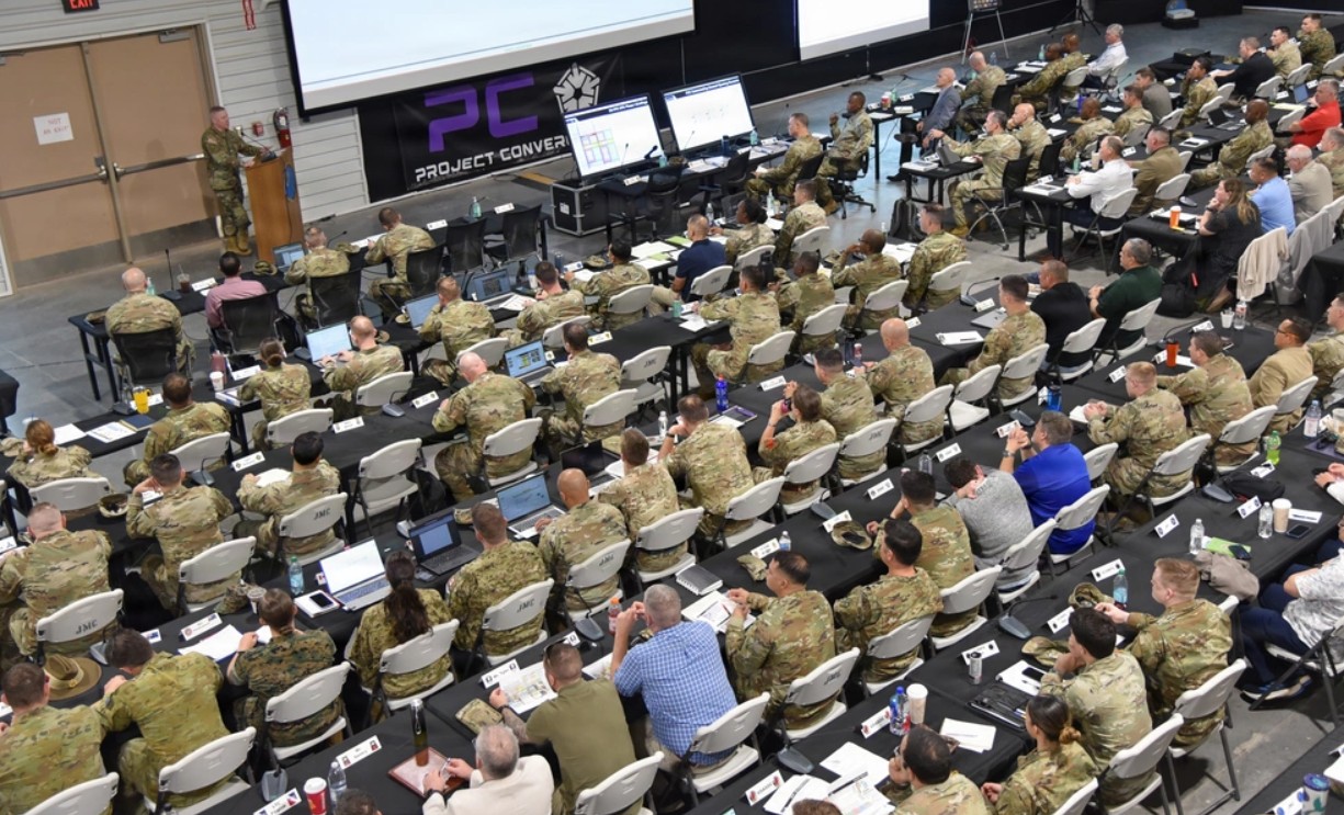 Project Convergence Capstone 6 Final Planning Conference at the US Army Joint Modernization Command on Fort Bliss, Texas.