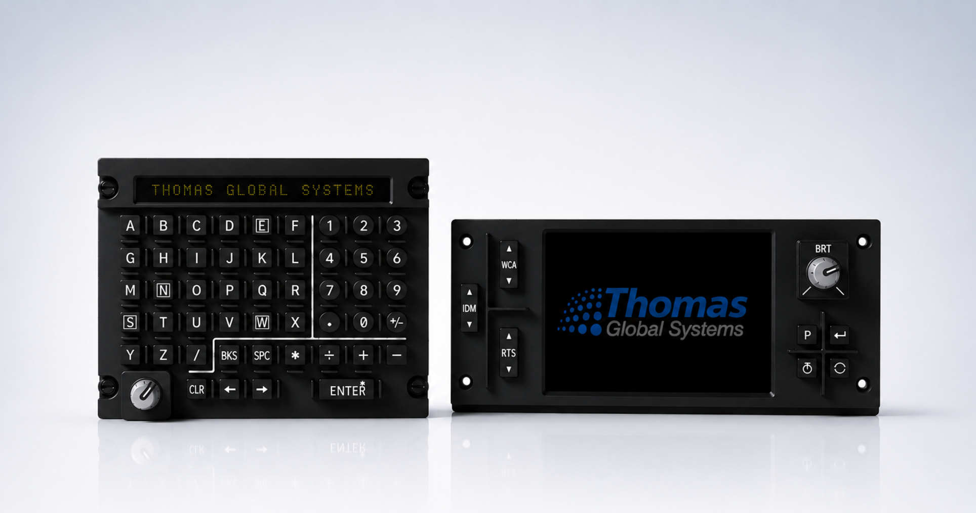 A keyboard unit and enhanced up-front display. Photo: Thomas Global Systems