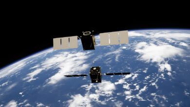 (Representative only.) Satellites in orbit above Earth. Photo: Kevin Stadnyk/Unsplash