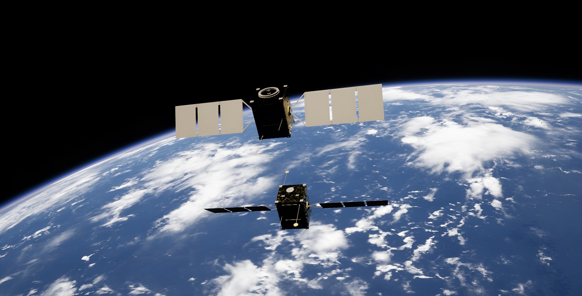 (Representative only.) Satellites in orbit above Earth. Photo: Kevin Stadnyk/Unsplash