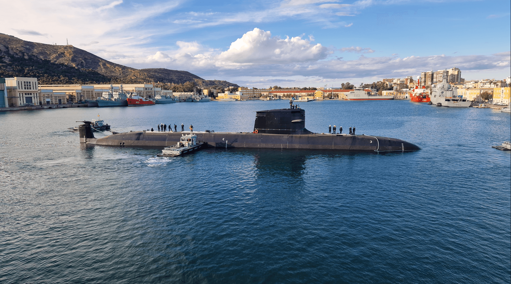 Navantia tests the AIP on the Cosme García.