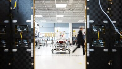 Synthetic aperture radar production site.